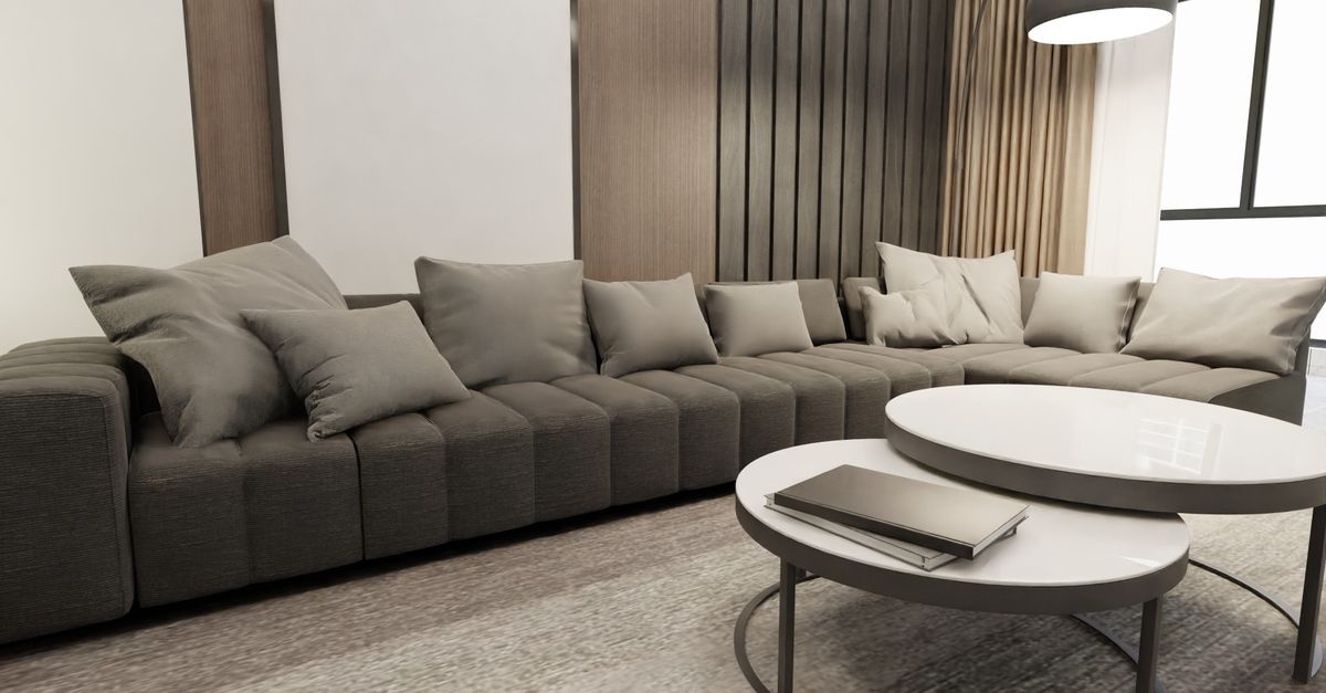 Jasny salon, wyrazista sofa: jak wybrać kolor, który ożywi wnętrze